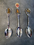 Souvenir Spoons with Dangling Charms - Lot of 6