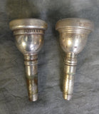Getzen 6C and Jupiter 12C Trombone Mouthpieces