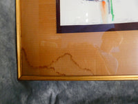 The Dressing Gown 1973 Original Watercolor, Signed by Artist
