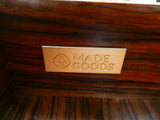 Made Goods Dark Gray Veneered 2-Drawer Nightstand