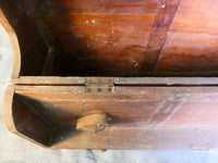 Antique 35" x 19" Tool Chest Cabinet with 3 Removable Drawers