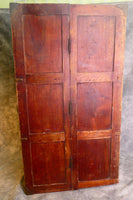 Antique 35" x 19" Tool Chest Cabinet with 3 Removable Drawers