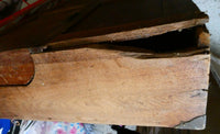 Antique 35" x 19" Tool Chest Cabinet with 3 Removable Drawers