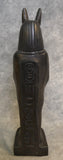 Anubis with Isis 11.5" Stone Statuette, Made in Egypt