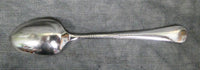 Set of 6 Antique Silver Demitasse Spoons