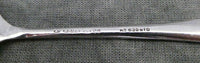 Set of 6 Antique Silver Demitasse Spoons