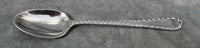 Set of 6 Antique Silver Demitasse Spoons
