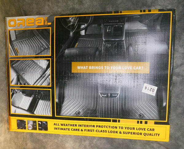 Oreal Auto Car Floor Mats - 4 Mat Set, Brand New!