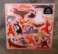 500 Piece "Namaste Cats" Jigsaw Puzzle