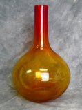 Large Blenko Amberina Vase