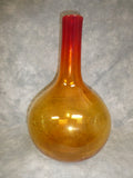 Large Blenko Amberina Vase