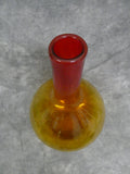 Large Blenko Amberina Vase