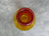 Large Blenko Amberina Vase