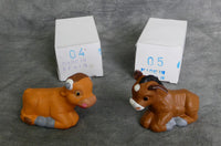 Vintage Spanish Clay Nativity Scene - 18 Figures - Like New!
