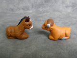 Vintage Spanish Clay Nativity Scene - 18 Figures - Like New!