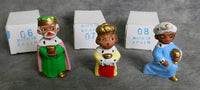 Vintage Spanish Clay Nativity Scene - 18 Figures - Like New!