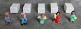 Vintage Spanish Clay Nativity Scene - 18 Figures - Like New!