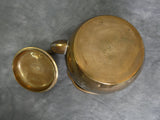 1950s Korean Brass Teapot with Dedication