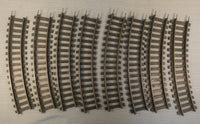 KMT O Gauge Model Train Track - Lot of 8 Curve Pieces