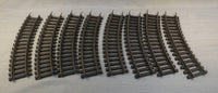 KMT O Gauge Model Train Track - Lot of 8 Curve Pieces