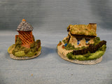 Maurice Wideman American Collection Well House and Sod House Figurines