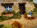 Maurice Wideman American Collection Well House and Sod House Figurines