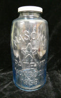 Vintage Mason's Star Eagle 2.5 Gal. Pickle Jar with Lid