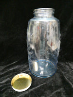 Vintage Mason's Star Eagle 2.5 Gal. Pickle Jar with Lid