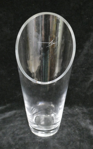 Lockheed-Martin 12" Glass Vase