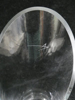 Lockheed-Martin 12" Glass Vase