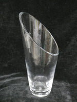 Lockheed-Martin 12" Glass Vase