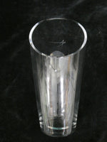 Lockheed-Martin 12" Glass Vase