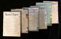 Vintage Reader's Digest Magazine from 1943-1945 - Lot of 19 Issues