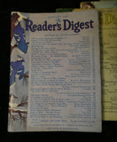 Vintage Reader's Digest Magazine from 1943-1945 - Lot of 19 Issues