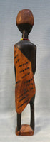 Carved Wood African Female Figure