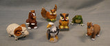 LEPS Clay Eagle & Friends Figurines - Lot of 7