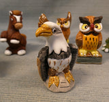 LEPS Clay Eagle & Friends Figurines - Lot of 7
