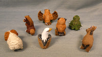 LEPS Clay Eagle & Friends Figurines - Lot of 7