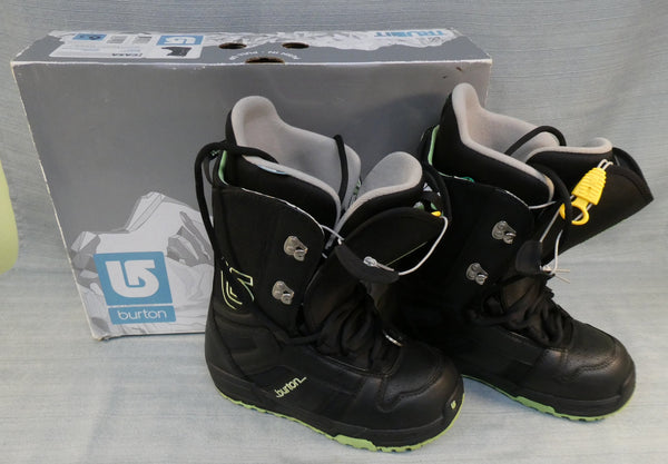 Burton Casa Black/Mint Women's 6.5 Snowboard Boots - Brand New!