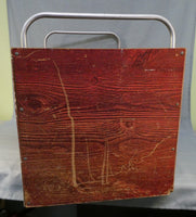 Vintage 1950s Wooden Toy Box