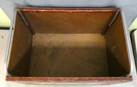 Vintage 1950s Wooden Toy Box