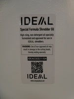 Ideal Special Formula Shredder Oil - 1 Gallon, New!