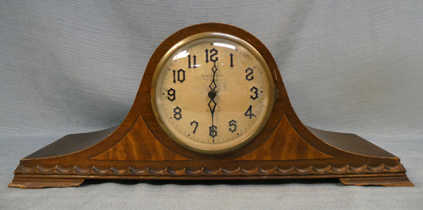 New Haven Westminster Chime Self Starting Mantel Clock - Electric, Non-working