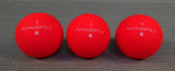 MaxFli Softfli Ultra Low Compression Matte Red Golf Balls - Lot of 18, New!