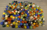 Vintage Glass Marbles - Lot of 200 + 4 Shooters