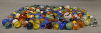 Vintage Glass Marbles - Lot of 200 + 4 Shooters