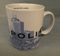 Minneapolis 2002 Starbucks Skyline Series One Mug