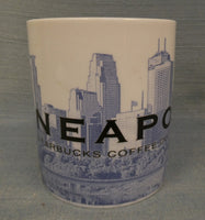 Minneapolis 2002 Starbucks Skyline Series One Mug