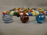 205 Vintage Glass Marbles