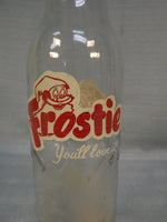 Vintage Glass Bottles - Frostie, Old Colony, Wayne, Nesbitt's - Lot of 4
